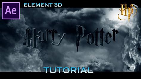 Weekly uploads of after effects intro templates for youtube channels. Harry Potter Intro - Adobe After Effects Tutorial - YouTube