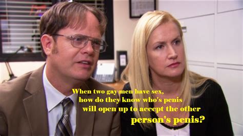 Dwight The Office Knows Exactly What It S Like To Have Gay Sex Lgbteens