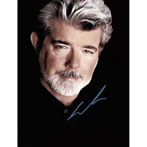 George Lucas Autograph Signed Photograph