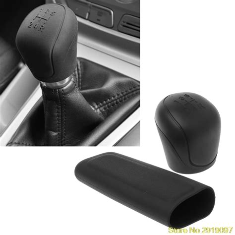 Possbay Universal Manual Car Gear Head Shift Knob Silicone Cover Handbrake Cover Gear Shift