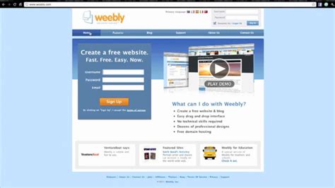 Weebly Tutorial 1 The Basics Of The Weebly Site Youtube