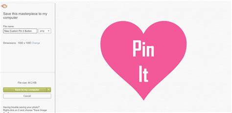 Pin It Pinterest Custom Button Tutorial J9 Designs