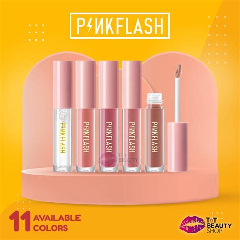 Jual Pinkflash Ohmygloss Lasting Glossy Lipgloss Pink Flash Lipgloss Pf L Shopee Indonesia