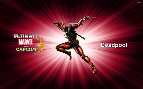 Deadpool Ultimate Marvel Vs Capcom 3 Wallpaper Game Wallpapers