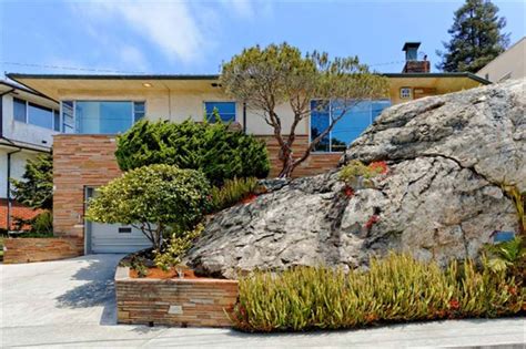 Like A Rock The Hellbaum House In Berkeley Is Built Into And Around