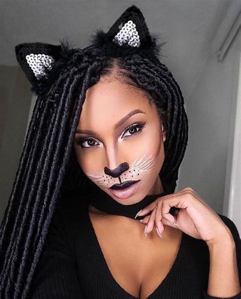 Diy Halloween Black Girl Cat Halloween Costumes On Stylevore