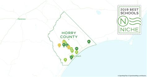Horry County Zip Code Map Map