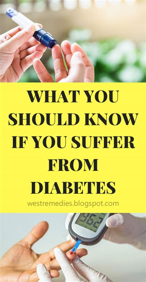 What You Should Know If You Suffer From Diabetes