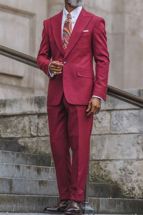 maroon suit burgundy suit pink suit red suit tuxedo wedding wedding men wedding suits