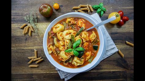 Tortellini Tomaten Suppe One Pot Rezept und Anleitung Natürlich