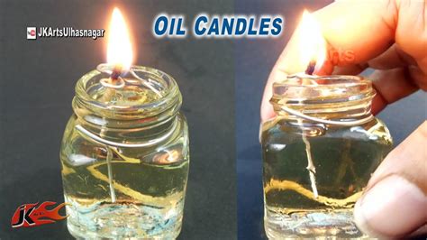 Gel wax is how those candles that have bubbles in them are made. How to make small oil candles | JK Arts 927 - YouTube