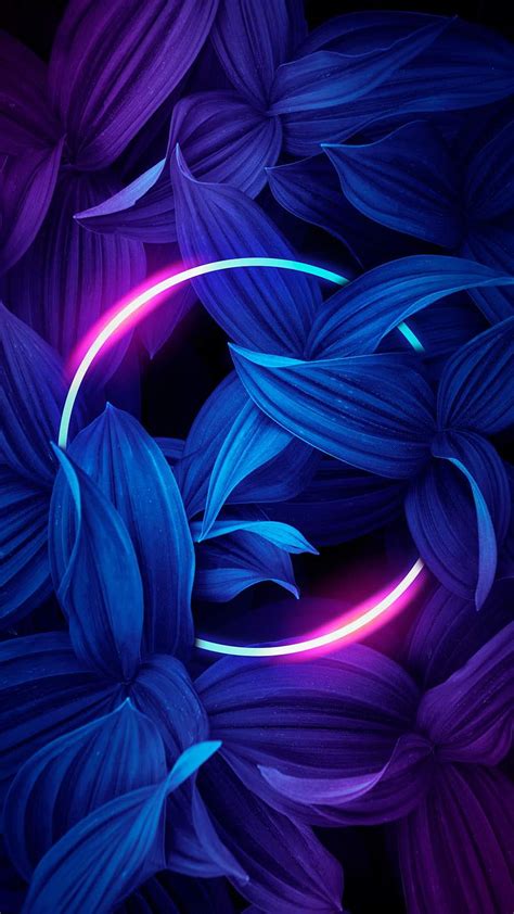 Neon Circle Nature Iphone Nature Neon Hd Phone Wallpaper Pxfuel