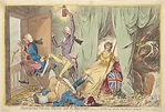 James Gillray (1756-1815) , Britannia Between Death and the Doctor's ...