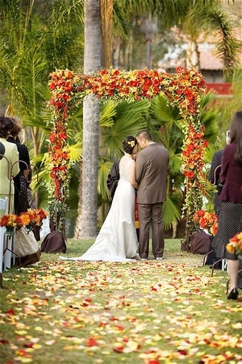 Check out these 40 backyard wedding ideas, curated for couples of every type. 36 Fall Wedding Arch Ideas for Rustic Wedding | Deer Pearl ...