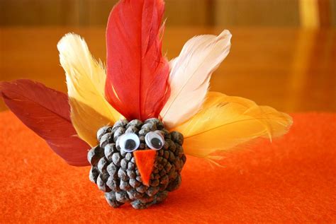 Pinecone Turkeys | Pinecone turkey, Pinecone crafts kids ...