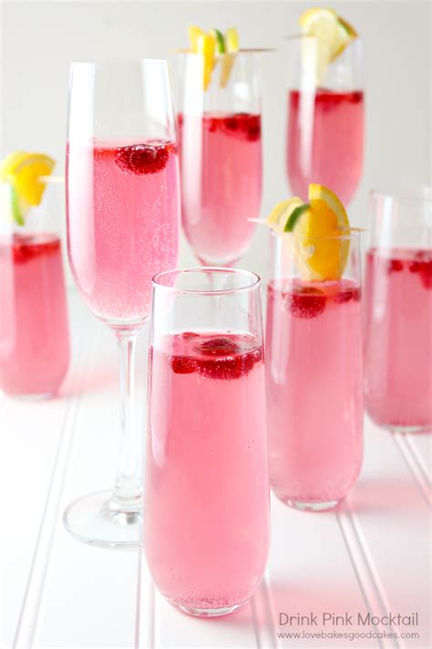 Celebrate With These Perfectly Pink Cocktail Recipes Pink Cocktail Recipes Mocktails Pink