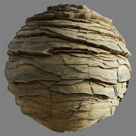 Artstation Substance Rock Exfoliating Granite Game Assets