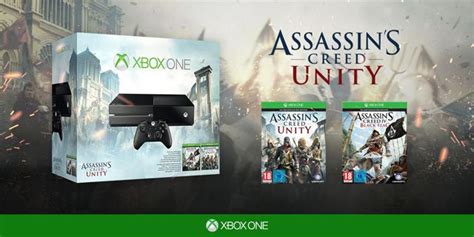 Microsoft Announces Xbox One Assassins Creed Unity Bundles Lightning