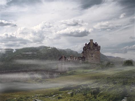 Castle In The Fog By Mrnorseman On Deviantart