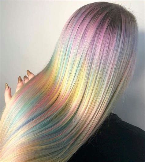 Pastel Rainbow Hair Rainbow Hair Color Opal Hair
