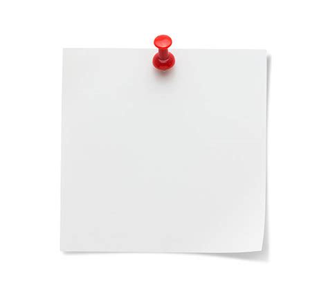 Best Thumbtack Adhesive Note Straight Pin Paper Stock Photos Pictures