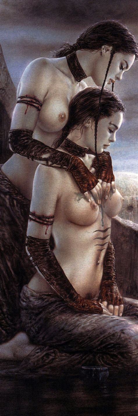 Drawing By Luis Royo Resized For Bookmark To Be Xiclitchli