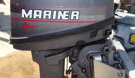 15 hp Mercury Mariner Outboard Boat Motor For Sale