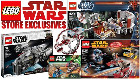 Top 15 Lego Star Wars Store Exclusive Sets Youtube