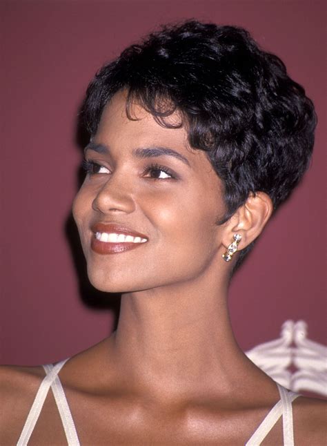 Halle Berry Short Pixie Haircuts