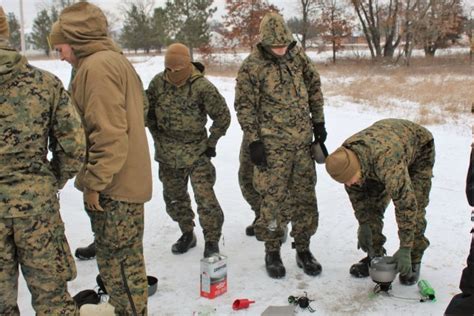 Photo Essay Cold Weather Operations Course Students Learn Basics Of