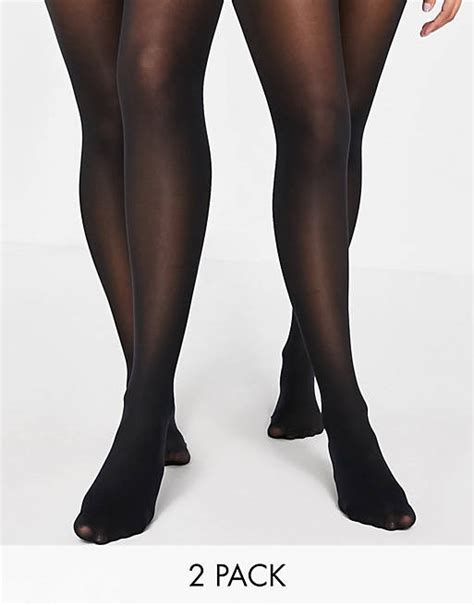 70 Denier Tights With Waistband Comfort Size Black Womens Socks