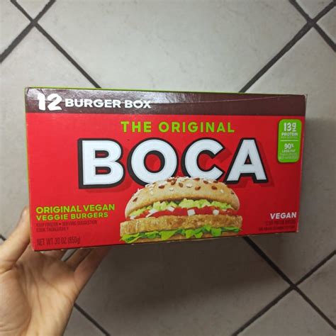 Boca Original Vegan Veggie Burger Review Abillion