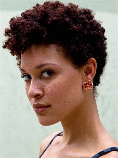 Short Natural Hairstyles For Black Women Simple
