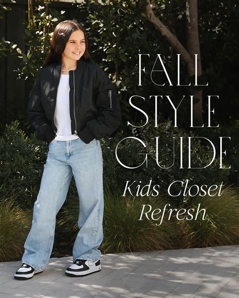 Fall Style Guide Kids Closet Refresh Andee Layne