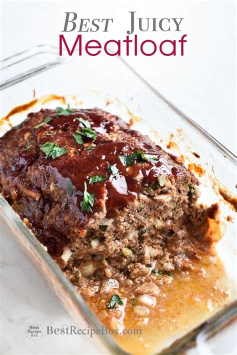 And it's easy to sneak veggies into a meatloaf mixture. Best Meatloaf Recipe That's Juicy, Moist, Easy | Best ...