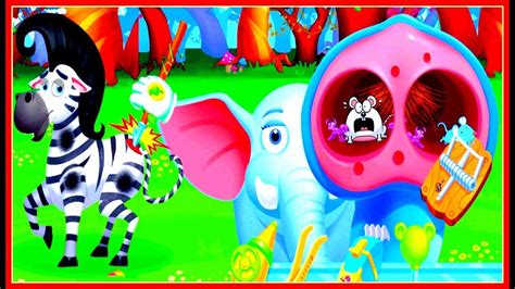 Jungle Doctor Fun Animal Doctor Gameskids Learn How To Care Jungle