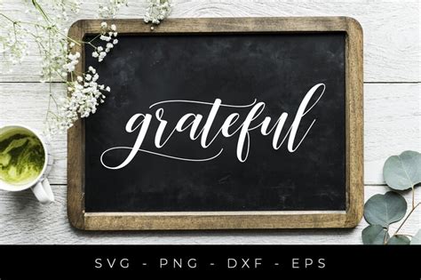 Grateful Svg File Thanksgiving Svg Cut Files Gratitude Svg Etsy Hong Kong