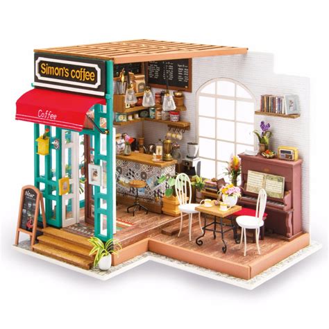 Diy Doll House Miniature Dollhouse With Furnitures Wooden