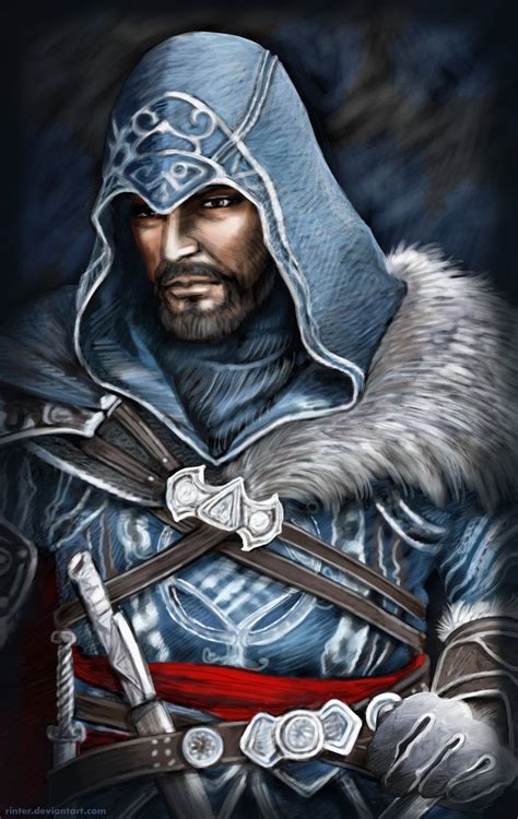 ACR Ezio Assassins Creed Artwork Assassins Creed Art Assassins Creed