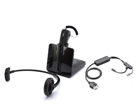 Plantronics Cs540 Dect Headset Wpolycom Ehs Cable