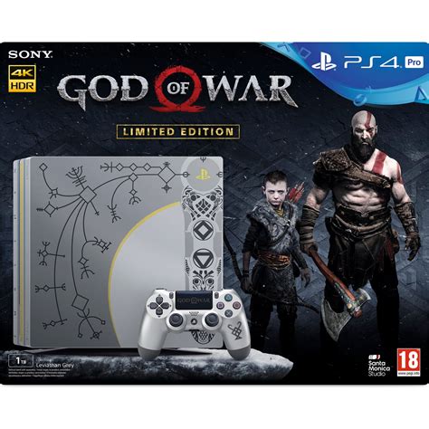 Consola Sony Playstation 4 Pro 1tb God Of War Limited Edition Joc
