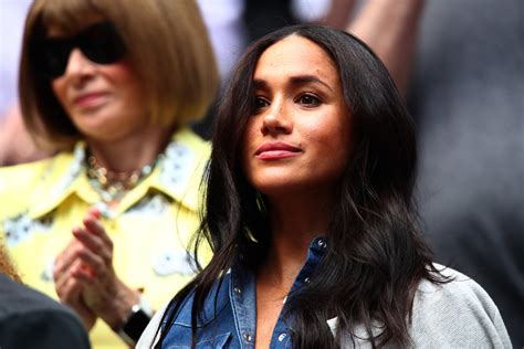 Meghan Markle Supporting Serena Williams Us Open Sept 2019 Popsugar