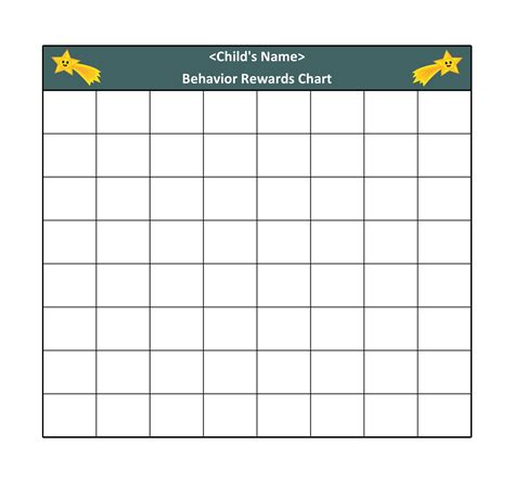 44 Printable Reward Charts For Kids Pdf Excel And Word