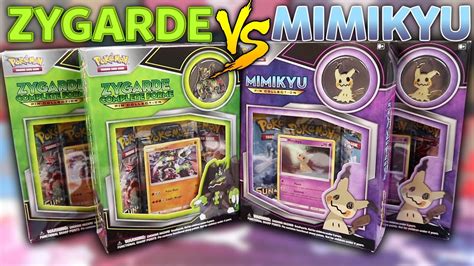 Find mimikyu in the pokédex explore more cards. Zygarde VS Mimikyu! Pokemon Card Pin Collection Box Battle! - YouTube