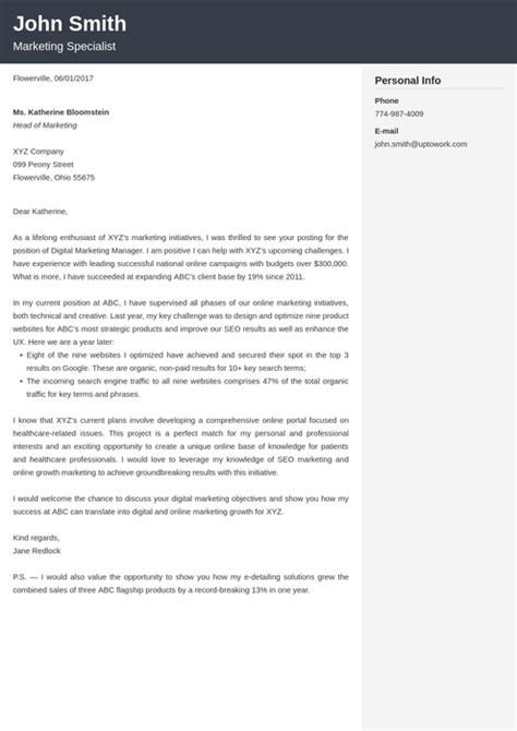 A cover letter is a formal letter you send alongside your resume. modern cover letter template | Cover letter template