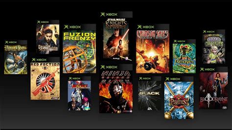 13 Original Xbox Games Playable On Xbox One Tomorrow