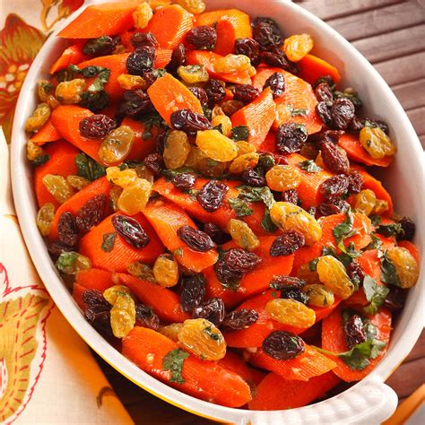 Roasted Carrots With Cumin And Raisins California Raisins