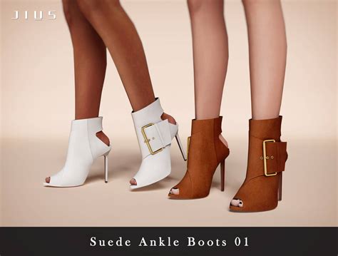 Sims 4 The Boots Collection Part Ii Jius Suede Micat Game