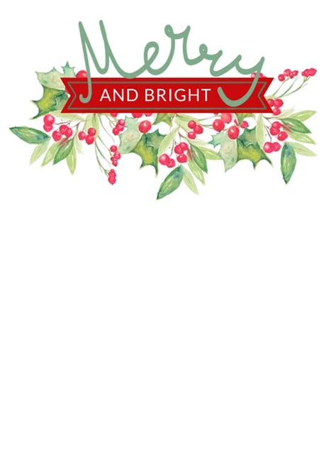 Collaborate with a team by sharing an editable link. Free Christmas Card Templates - The Crazy Craft Lady