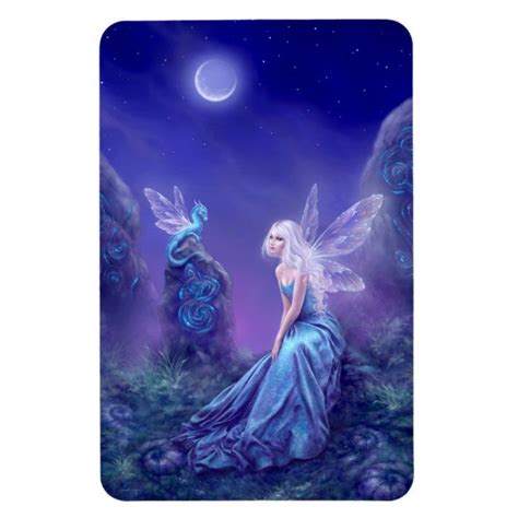 Luminescent Fairy And Dragon Premium Flexi Magnet Fairy